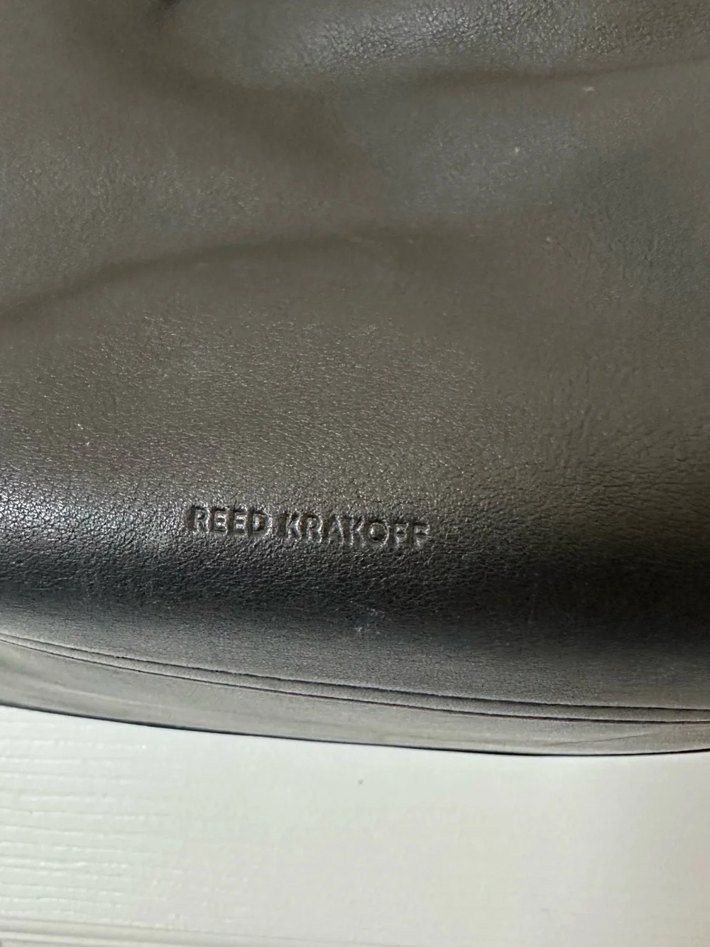 Reed Krakoff Black Leather Shoulder Bag